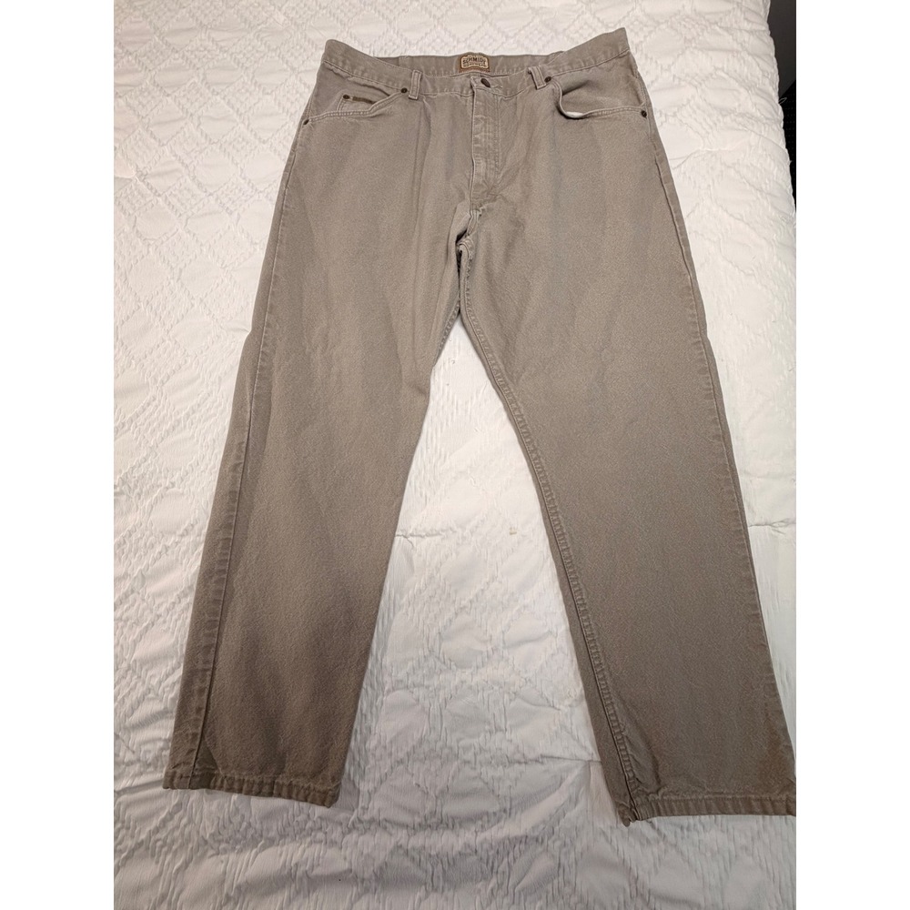 CE Schmidt Workwear Mens 38x30 Tan Khaki Canvas Utility Pants Straight Legg
